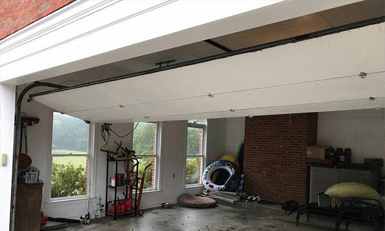 Off-track Garage Door
